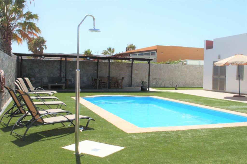 Villa & Golf & Heated Saltwater Pool & Leisure & Wifi Caleta De Fuste Zewnętrze zdjęcie
